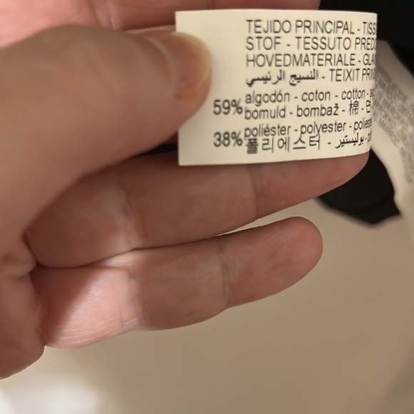 NWOT Zara Black Rounded Neck Dress with Fringed Sleeves and Back a110 - Picture 4 of 7